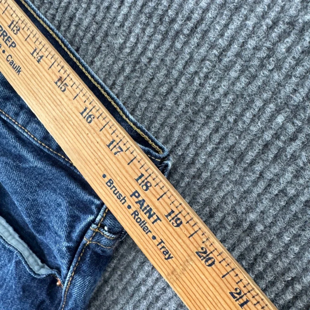 Levi's 501 Straight Leg‎ Jeans Mens W36 L29 Dark Wash Denim Blue